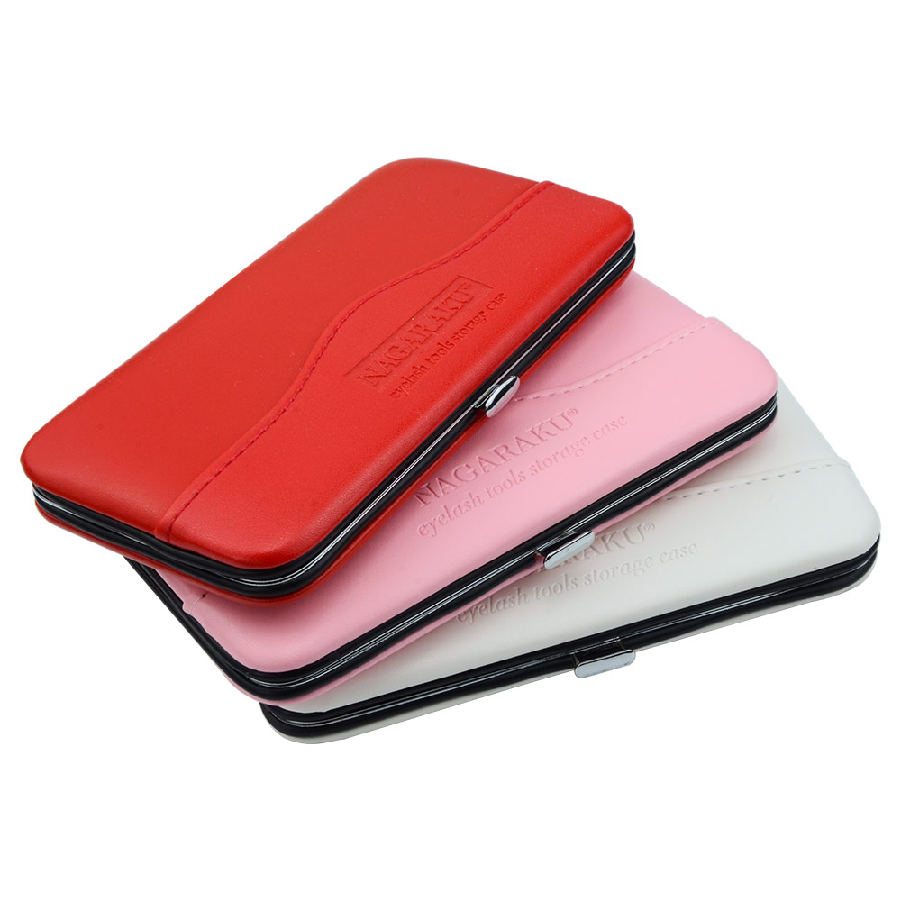 NAGARAKU Eyelash Extension Tweezers Storage Case Box Custom Logo Protect Tweezer Container