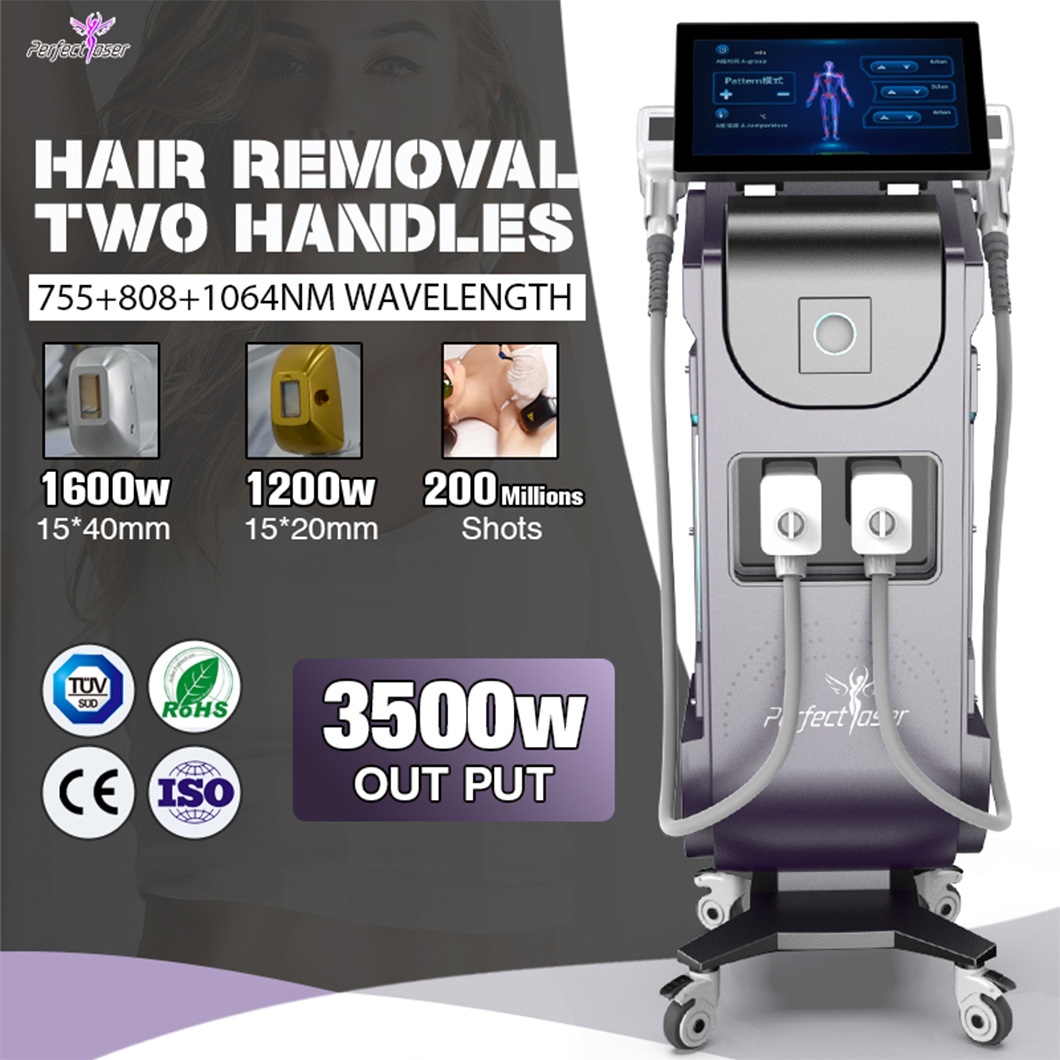 2023 Perfectlaser Ice Platinum Xl диодный лазер 755 808 1064nm/810nm диодный лазер машина для перманентного удаления волос цена