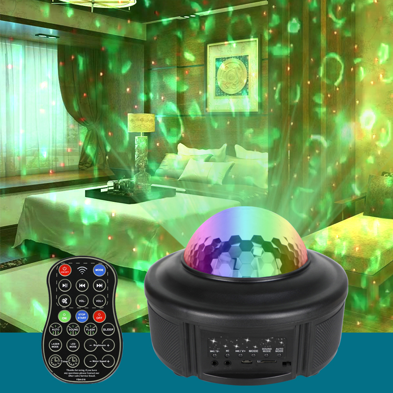 Универсальный светодиодный проектор с активированным звуком Galaxy Dream Laser Galaxy Star Light Show Mini Led Projector Light