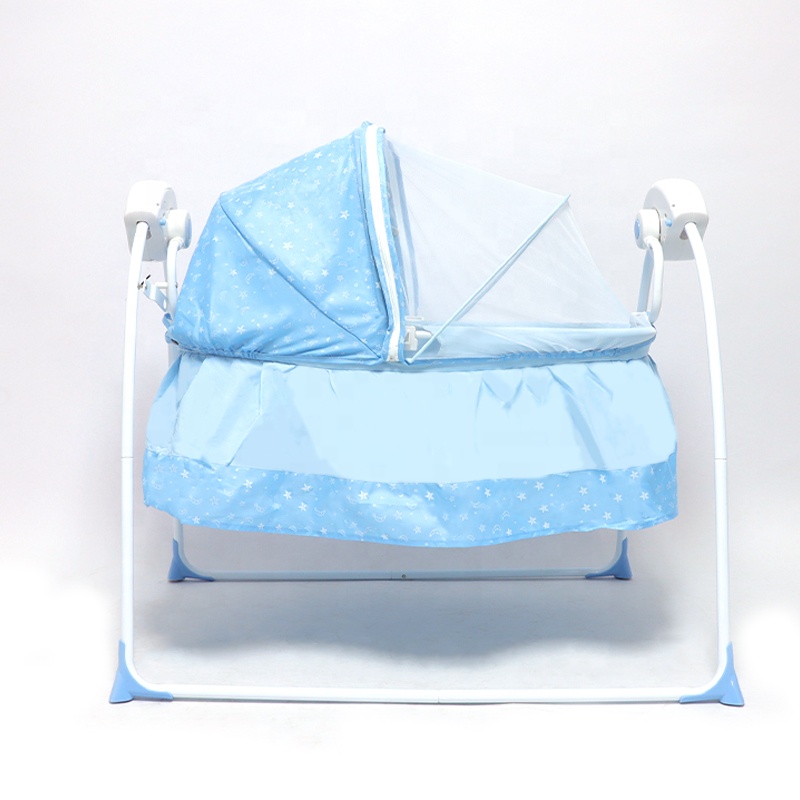 hot sale smart auto rocking swing baby folding baby electric cradle swing cardle