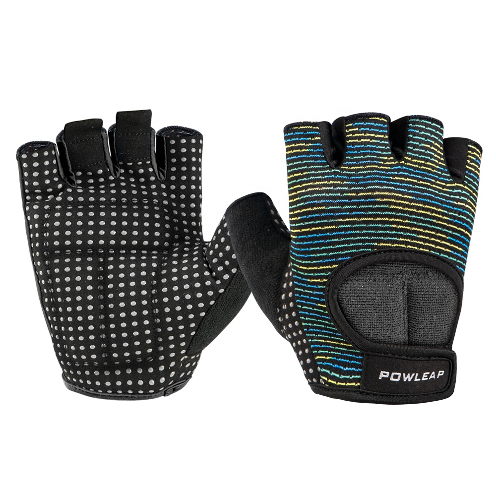 Custom Logo Fitness Gym Workout Gloves Training Bodybuilding Gloves Wrist Closure Design For Adult Youth