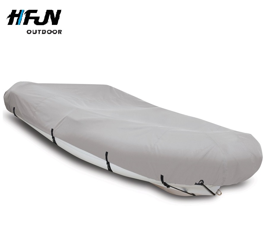 Cheap Waterproof Dustproof UV Protected 21ft Inflatable Canvas Rib Boat Cover