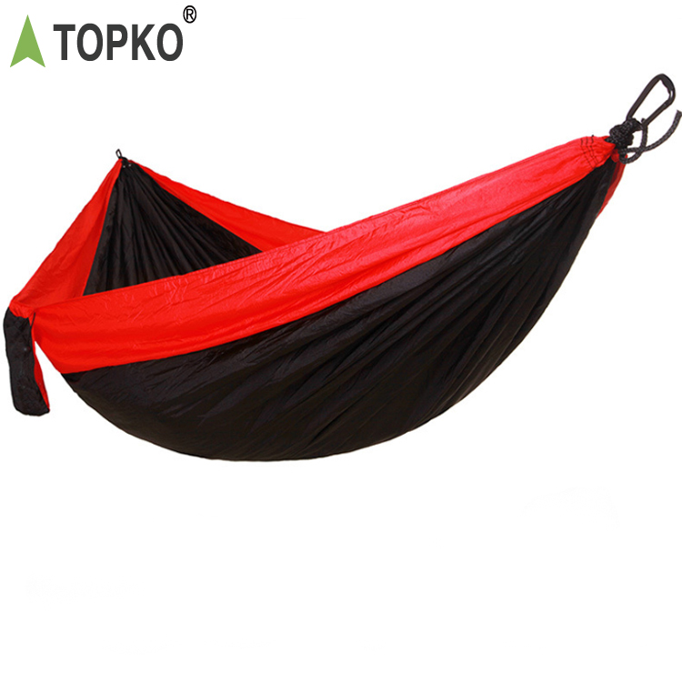 TOPKO 2 карабины 2 ремни для дерева Встроенная сумка для переноски открытый гамак набор дерево палатка гамак