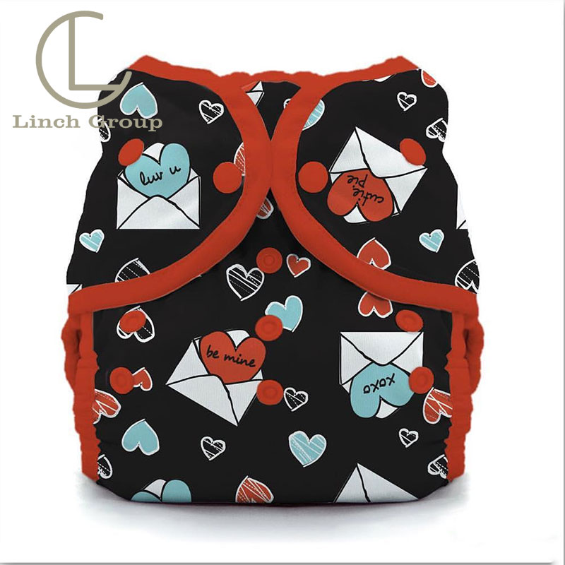 LC-DD0280 Многоразовые Детские Тканевые Подгузники моющиеся Современные тканевые подгузники с индивидуальным принтом