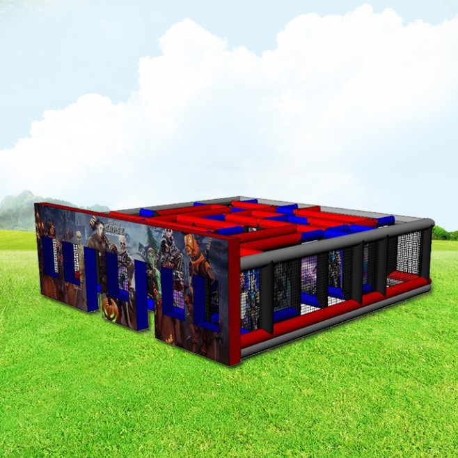 Commercial Inflatable Zombie Maze, hunted house inflatable maze for hire