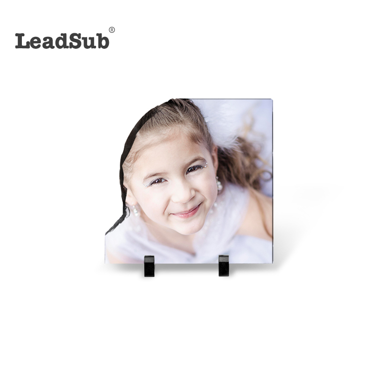 Leadsub пустой рок сланец фоторамка для переноса печати 30*30 см