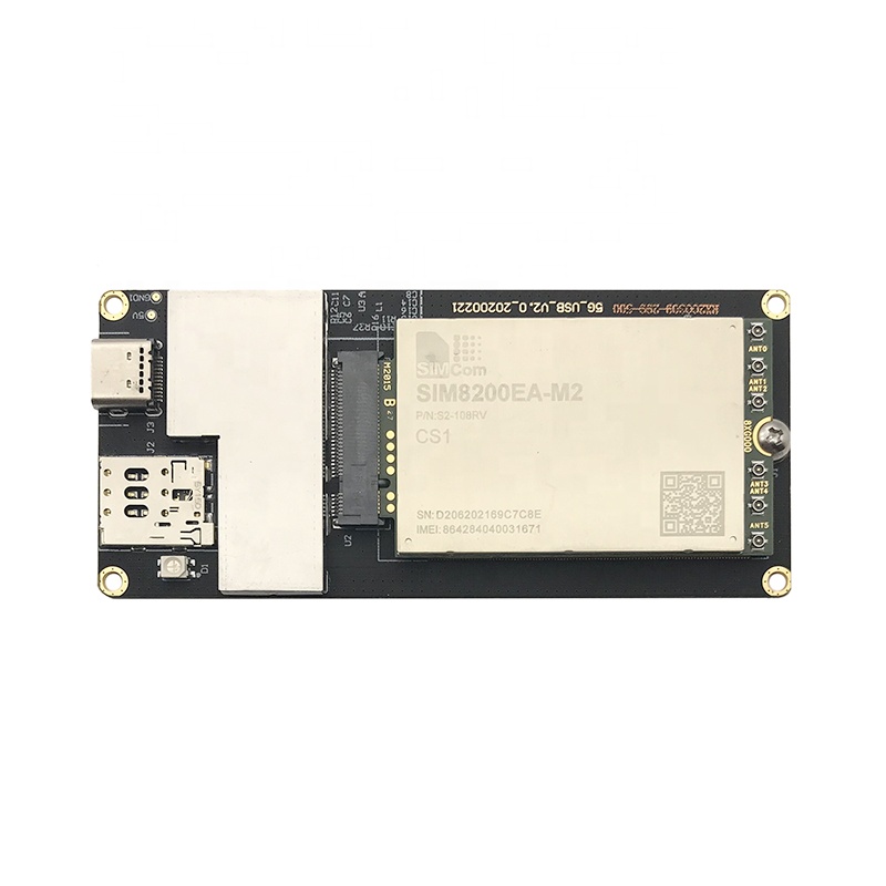 Модуль SIMCOM SIM8200EA-M2 5G с usb-адаптером M.2 R15 NSA/SA Sub-6G быстрее, чем SIM7600E SIM7500 EM20-G EC25