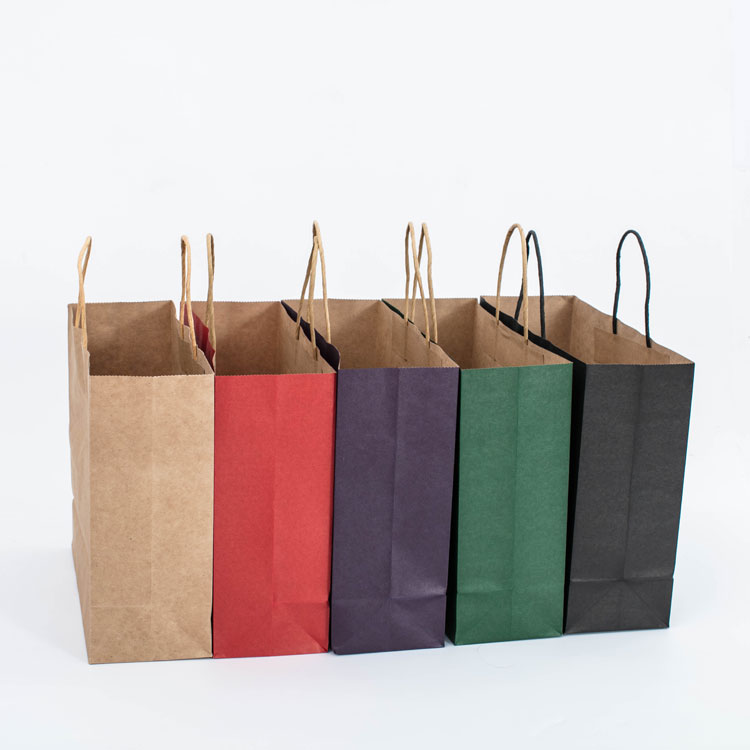 Подгонянный Логотип эко recyclable bolsas de papel роскошный подарок торговый крафт бумажный мешок с ручкой