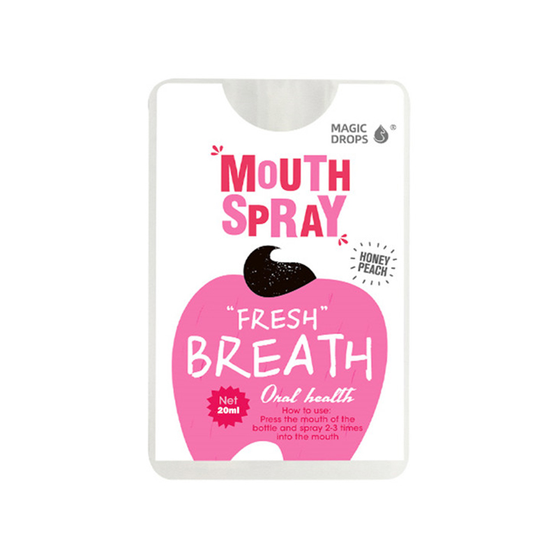 Oral Spray Bottled 50 Ml Breath Freshener Spray Oral Odor Halitosis Treatment Liquid Refresher Oral Care Spray For Smokers