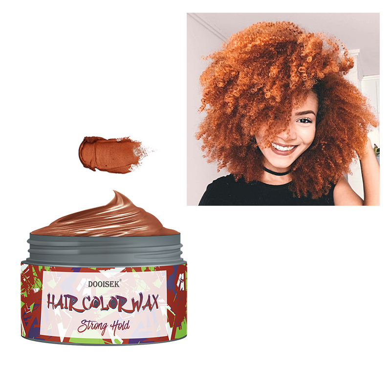 brown Professional High Quality Natural Hair Pomade Hair Color Temporary Hair Dye Wax