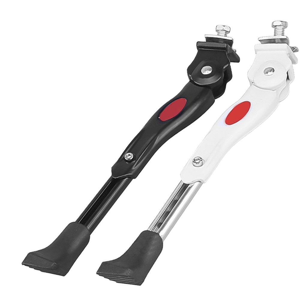 MTB Mountain Bike Kick Stand Aluminum Alloy Universal Heavy Duty Adjustable Bicycle footrest Cycle Side Support Bracket