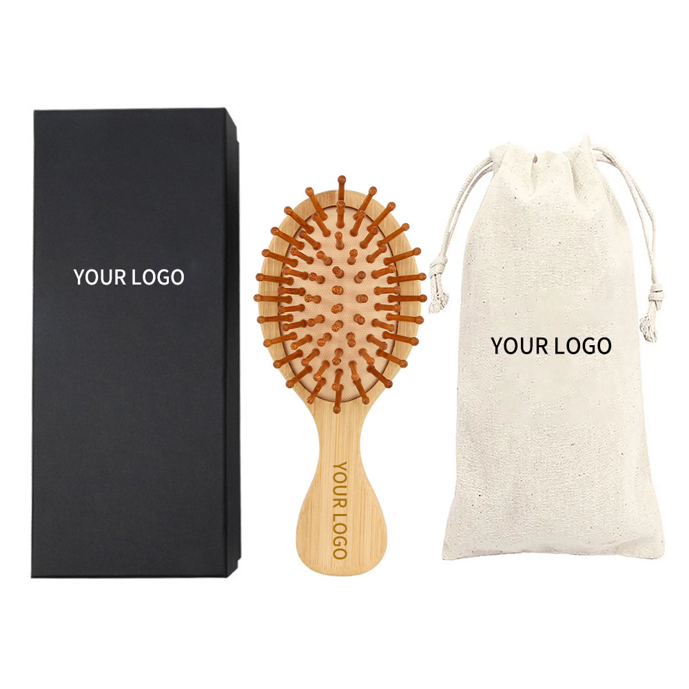 Hot Selling Mini Cellulose Acetate Hair Comb Airbag Massage Hair Care Anti-Static Kid Hair Brush