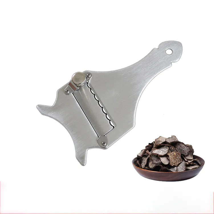 S125  Truffle Slicer Chocolate Shaver Cheese Cutter Stainless Steel Vegetables Slicer Adjustable Stainless Steel Truffle Slicer