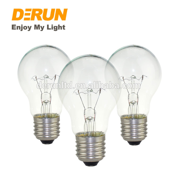 A60 E27 100W 220-240V ясно можно использовать энергосберегающую лампу или светодиодную лампочку), свет, INC-A лампы