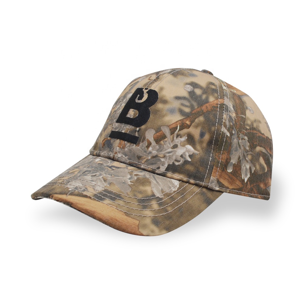 Camouflage Caps с Custom Embroidery Logo, DIY Design, Sports Caps, High Quality