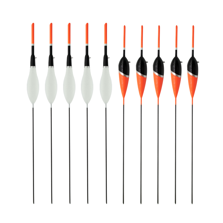 WEIHAI Floats 1.0g 1.5g Balsa Wood Fishing Floats Buoy Fishing With Carbon Stem