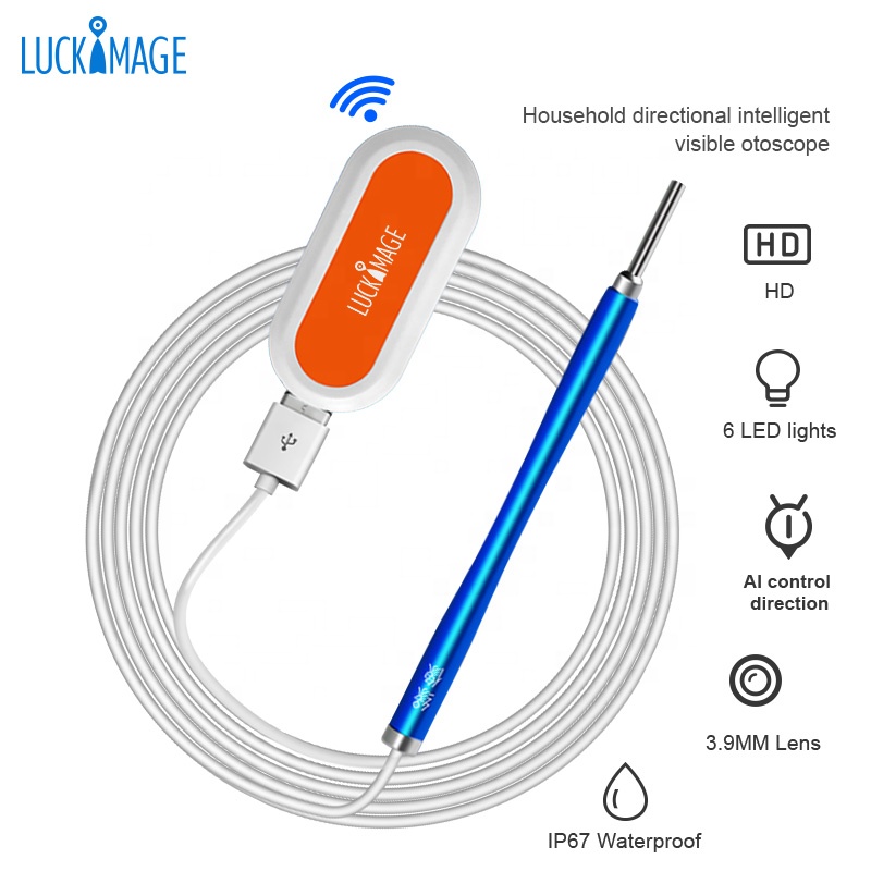 Luckimage Горячая продажа 1 мега usb смартфон отоскоп ушной очистки эндоскоп