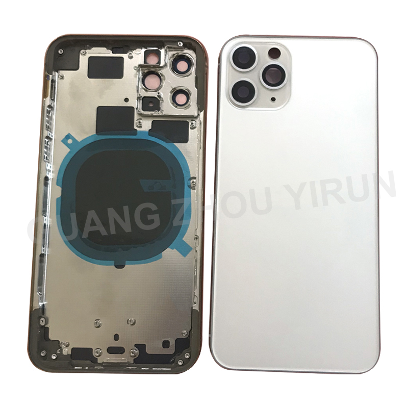 Новое поступление, чехол для Iphone 11 Pro Max, оригинальный мобильный телефон, пустой, полноразмерный, задний, стеклянный, батарейный терминал, крышка корпуса