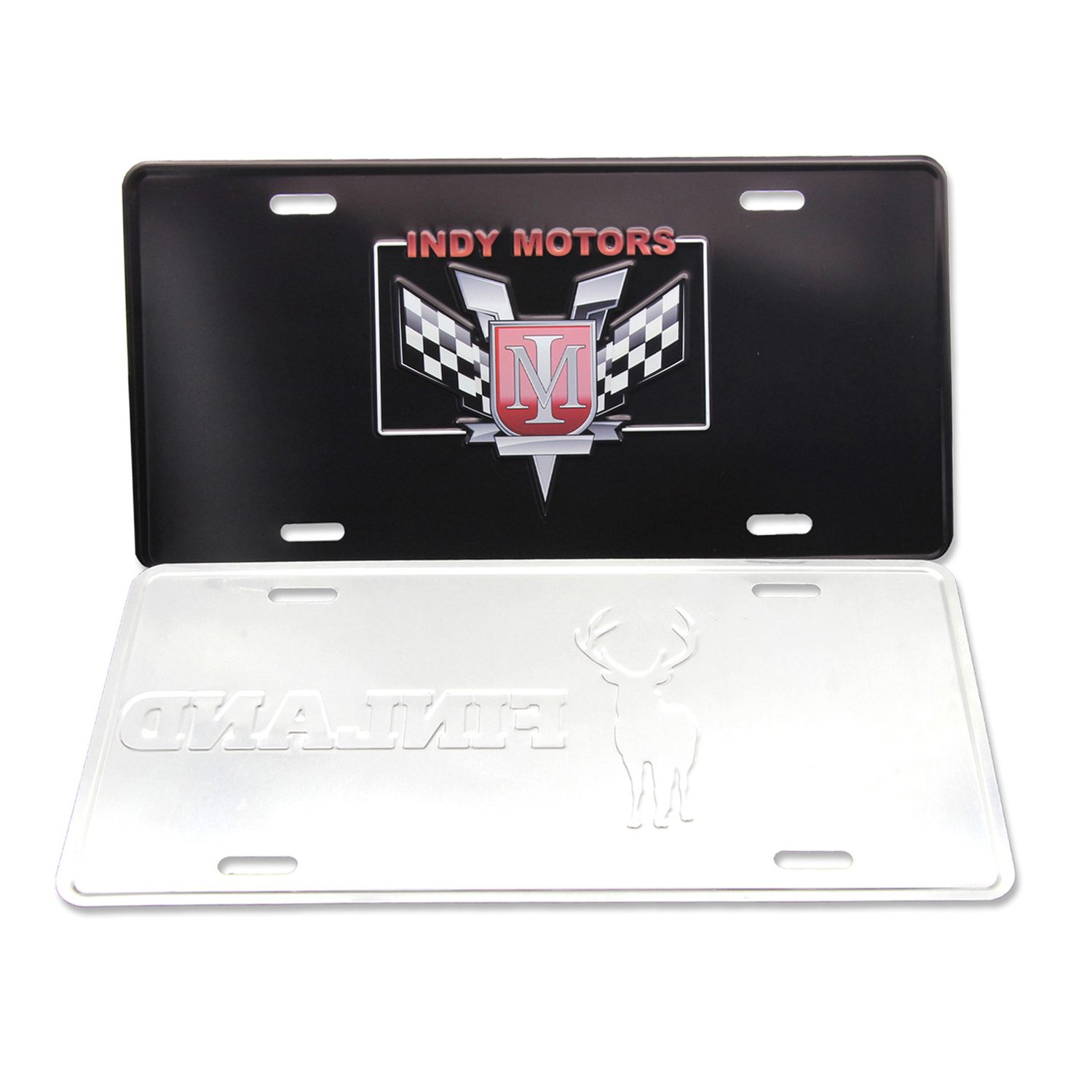 Wholesale European Metal Sign Sublimation License Plate Blanks