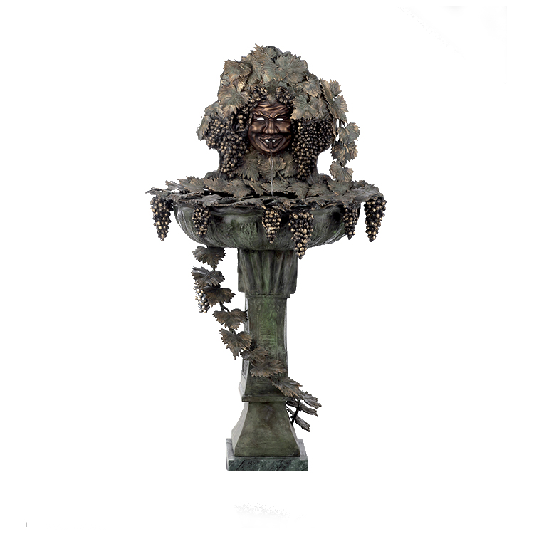 Bacchus Bronze Out Door Water Fountain Manufacturers Outdoor Bacchus Water Fountains Garden Decor