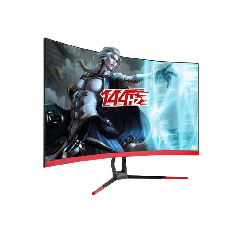 2017 хит продаж 27 дюймов 1080p СИД кривого 144 Гц компьютер для контроля уровня сахара в крови с дешевой ценой Высокое разрешение Vga, HDMI, Dvi 27 дюймов водонепроницаемый ЖК-дисплей