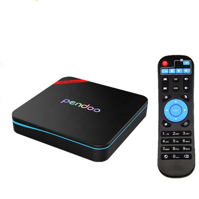 Лидер продаж 2017, ТВ-приставка Pendoo X9 Pro S912 3 Гб 16 Гб Bt 4,0 с длительным сроком службы, 4K full HD AD player, ТВ-приставка