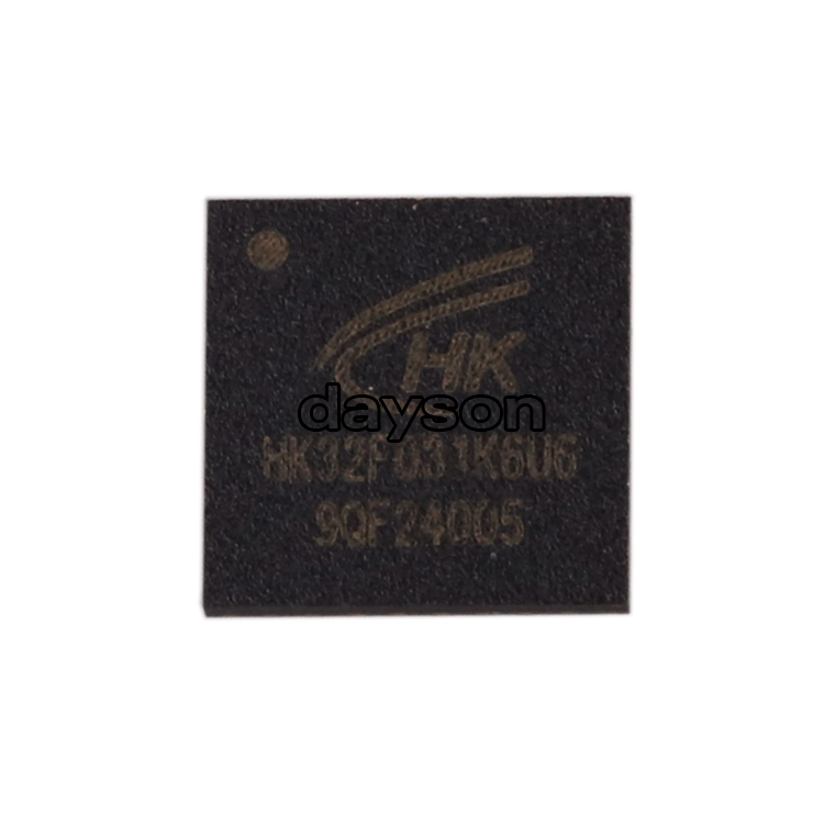Оригинальная упаковка IC MCU 32 бит 32 КБ FLASH 32UFQFPN HK32F031K6U6