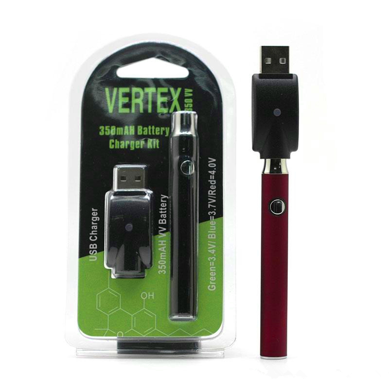 Самую лучшую оптовую цену, много цветов, Vertex 350 мА/ч, CBD батарея подогреть Vertex Vape ручка с хорошим качеством от Seavapo завод