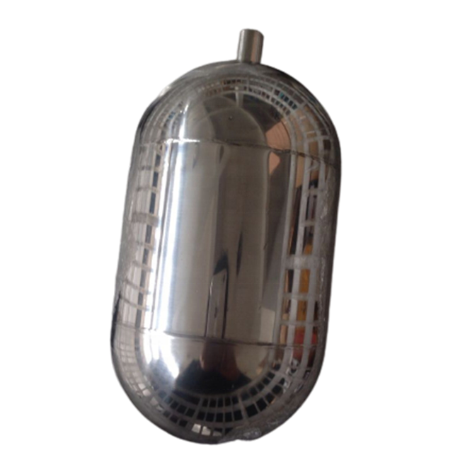 Muti-size Water Tank Stainless Steel Oval Ball Floats with M6 Thread Nut