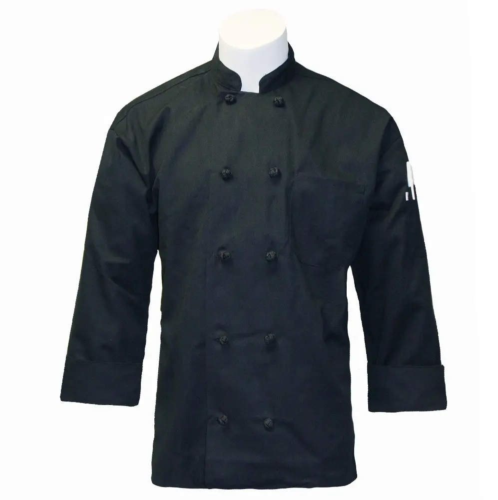 Stain Proof Cheap Chef Coat Jackets - Manufacturer of Chef Uniform Wear for Restaurant & Bar Poly Cotton Anti-shrink 240 Gsm