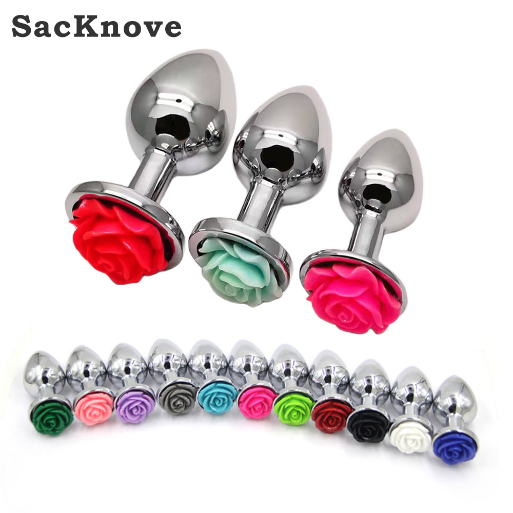 SacKnove 54031, товары для взрослых, для мужчин и женщин, розовый цветок, Вагина, мастурбатор, алюминиевый сплав, сталь, анальные секс-игрушки