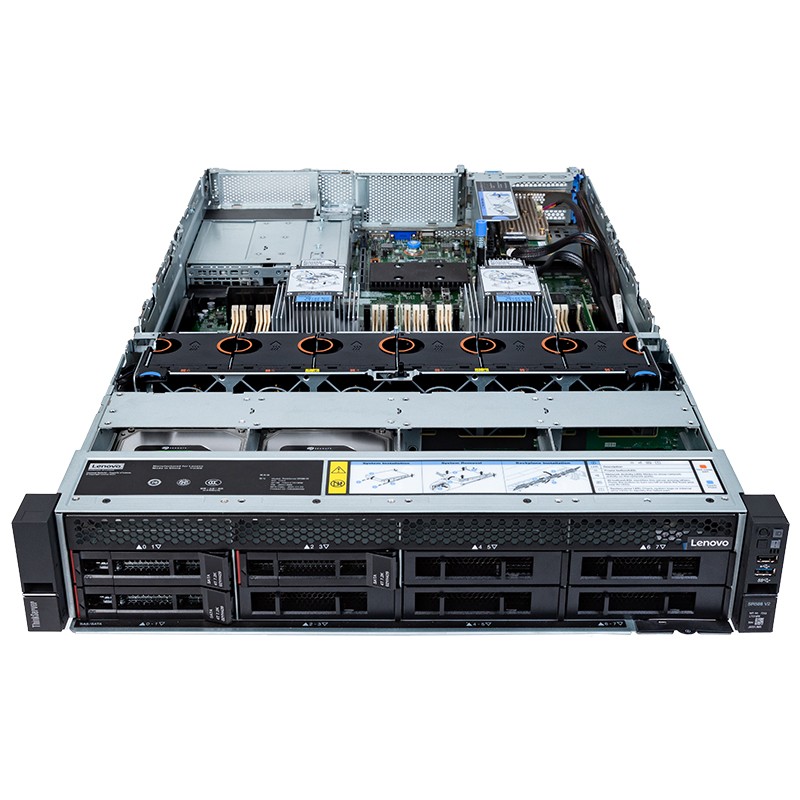 Lenovo ThinksystemDe6000h SR588 V2 2U сетевая система компьютера стоечный сервер