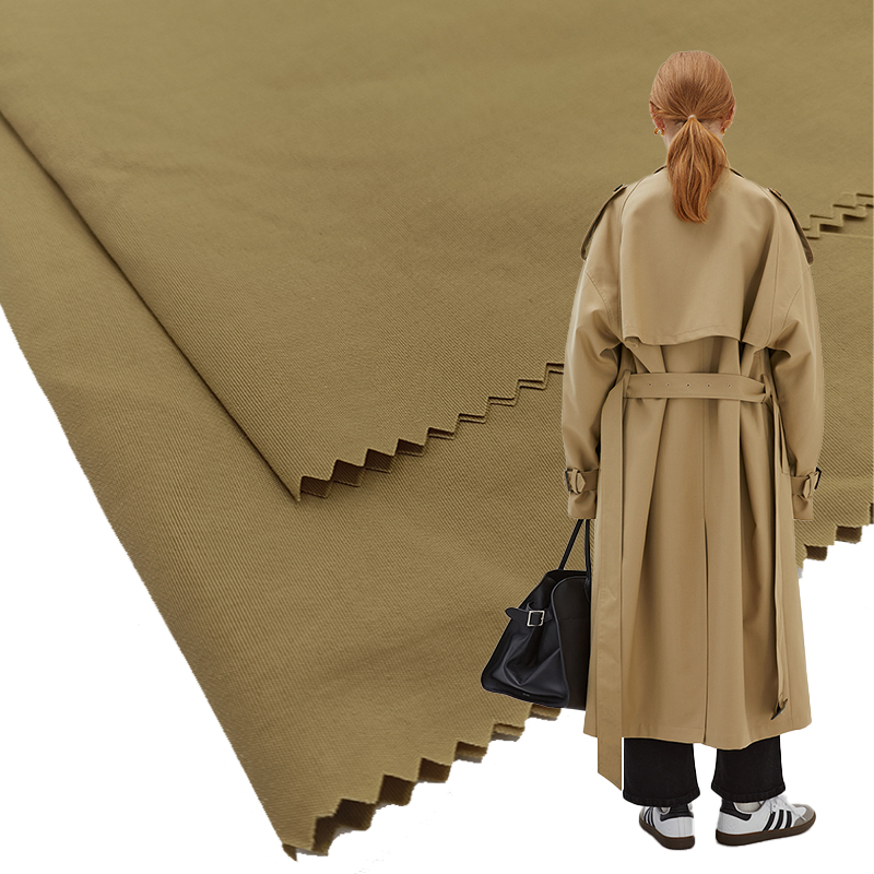 100% Nylon Taslan Garment 228T Lightweight Windproof Fabric for Outdoor Trench Coat Waterproof Canvas Fabric Woven Plain Dyed