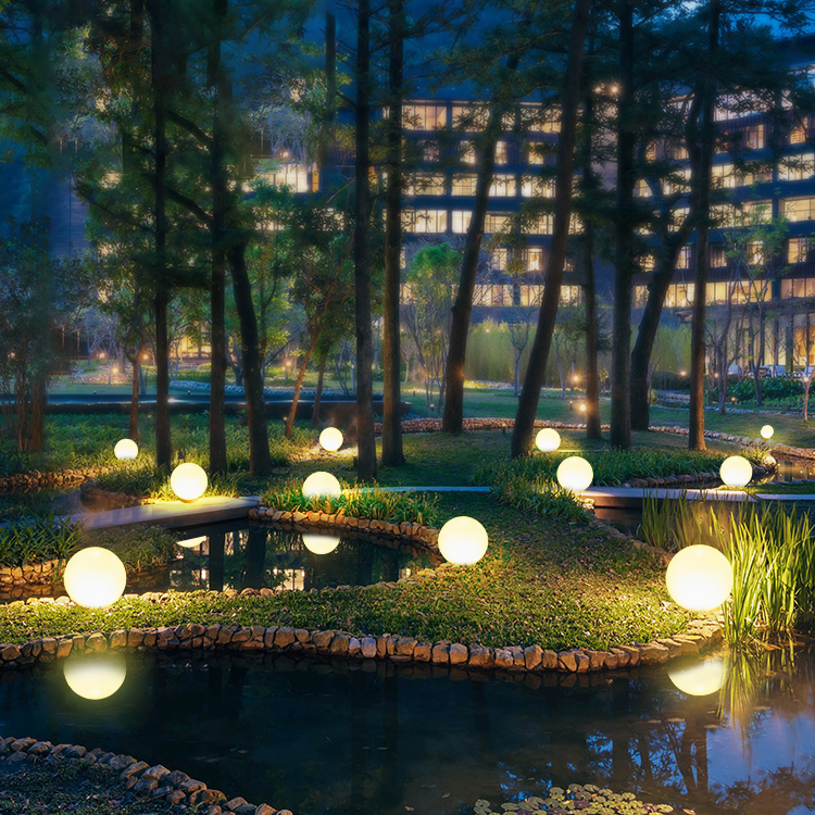 Decoration Custom For Landscape Lawn Waterproof Outdoor IP55 4W 8W Solar Led Garden Light