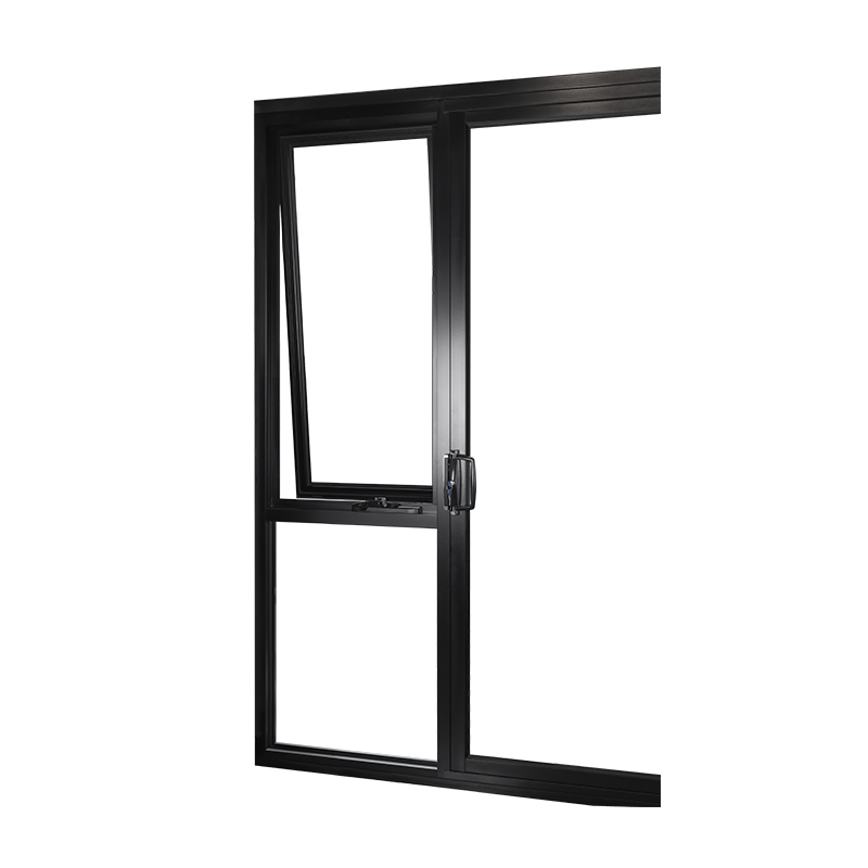 New promotion aluminum casement window delicate appearance compact structure slimline frame screen window