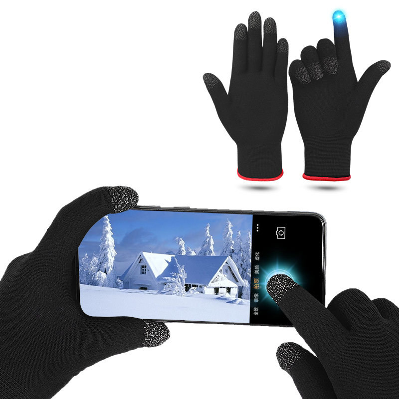 New sports gloves warm breathable thin neutral game gloves mobile games non-slip sweat-proof touch-screen gloves