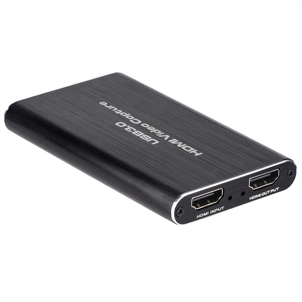 4K вход HDMI к USB3.0 карта захвата ключ 1080P HDMI Loopout видео рекордер захват для OBS захвата игры в режиме реального времени