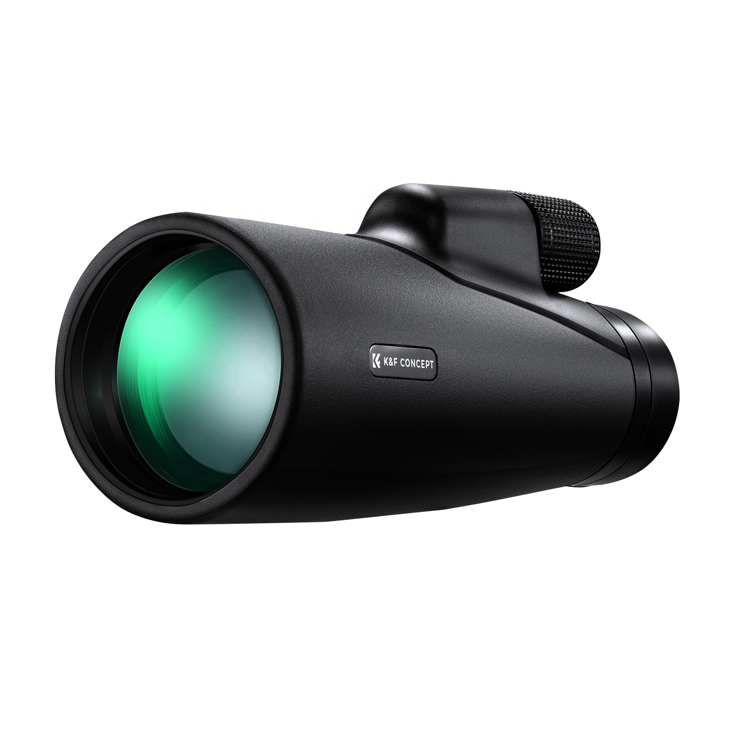 Монокулярный телескоп K & F Concept 12x50 высокой четкости BAK-4 Призма IP65 Водонепроницаемый, черный