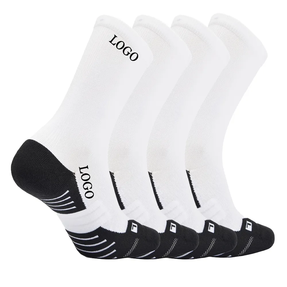 Custom Blank designer sublimation socks printed customized athletic crew custom logo sports socks