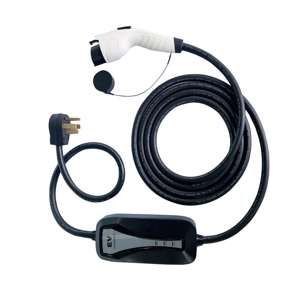 16A 32A уровень режима 2 AC Ev зарядное устройство 7 кВт 11 кВт EVSE портативное Ev зарядное устройство электромобиль автомобильное зарядное устройство тип 2 IEC62196 тип 1 J1772