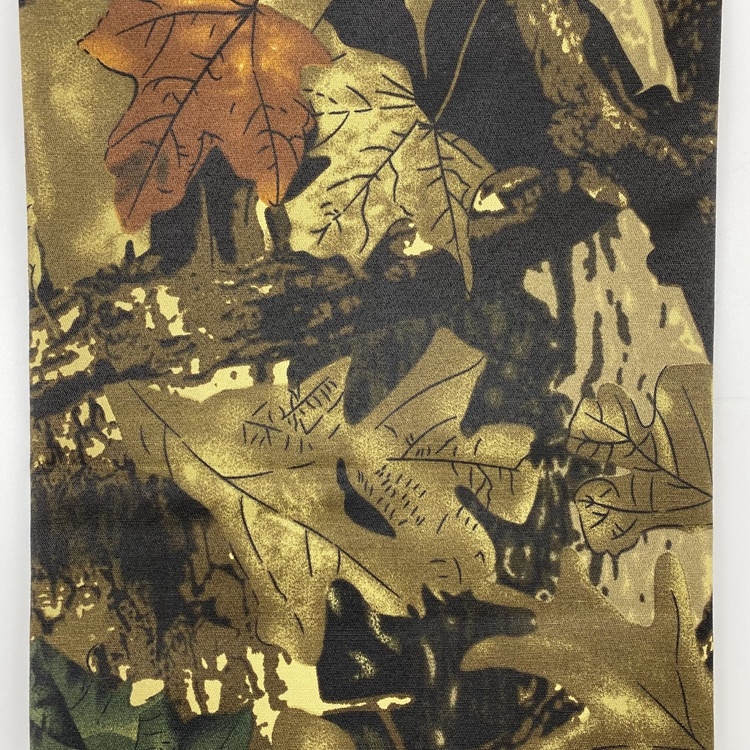 Unusual camouflage printing twill tear-resistant waterproof tc material greta fabric for military bag
