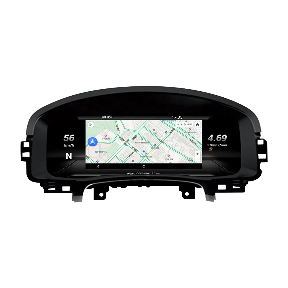 ZWNAV Android 9.0 Car Meter screen For VW Arteon Golf CC Passat B8 Dashboard screen Car GPS Navigation Multimedia