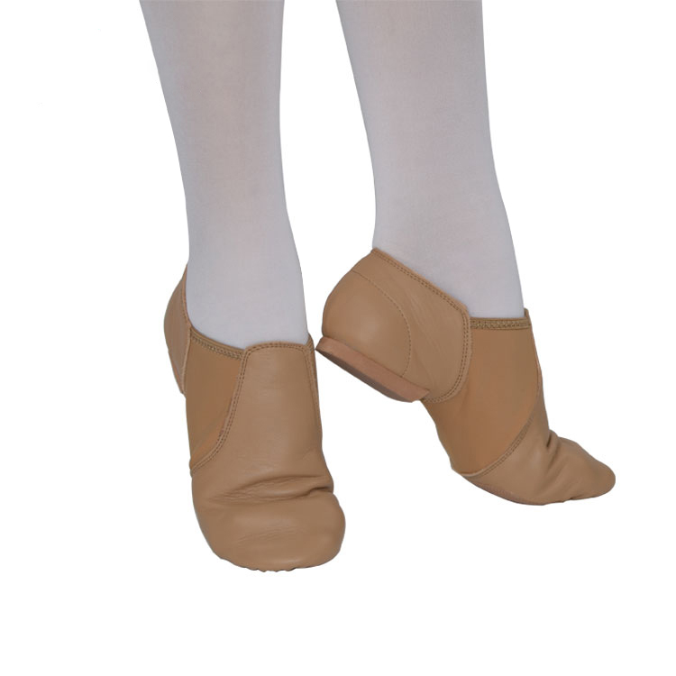 In-stock ready to ship zapatos de tan leather jazz dance shoes B41201-9