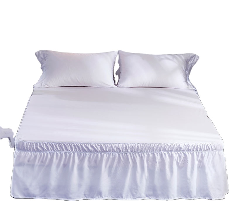 Fashion design cheap price Hotel Set Cover Bed Skirt