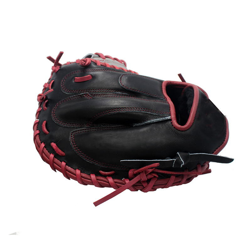 customized genuine softball cowhide sports glove batting baseball catcher equipment snake skin leather gloves