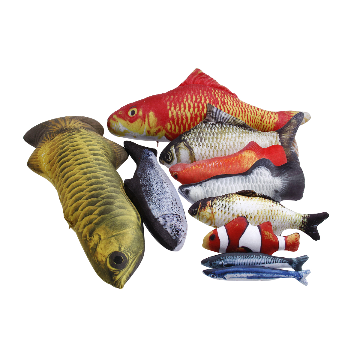 Explosive mint flavor simulation fish pet toy cat toy 4 specifications