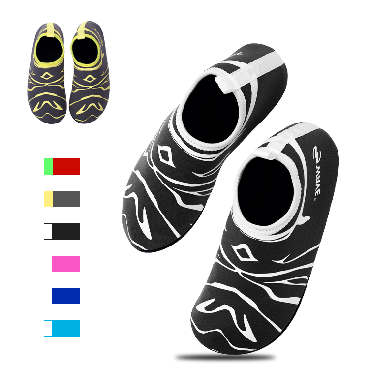 Wholesale aqua socks wave surfing shoes swimming unisex water sports beach shoes for kids