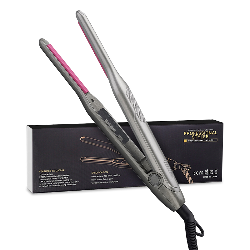 Custom Portable Cheap Fast Flat Iron Hair Straightener 2 In 1 Mini 3/10 Flat Irons Private Label Hair Straightener