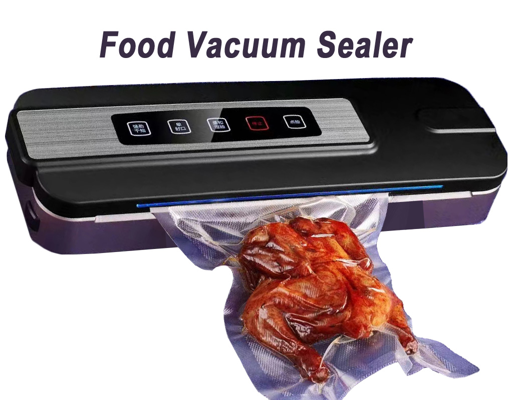 2021 New Household vacuum bag sealer machine vacuum food sealer with patented design can be customized