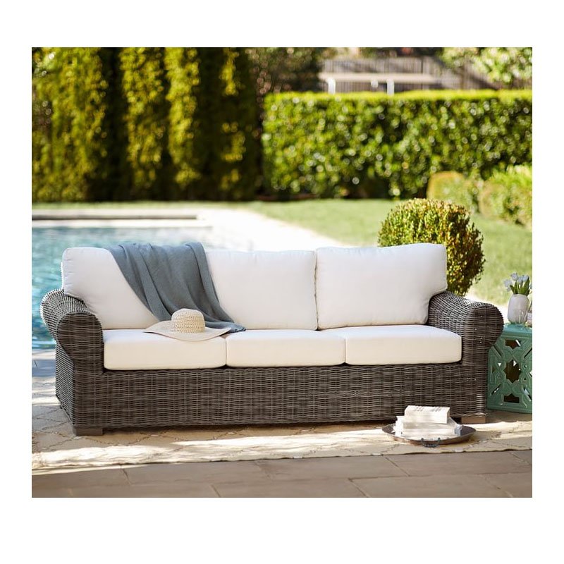 New arrival outdoor sofa garden patio furniture rattan wicker sofa